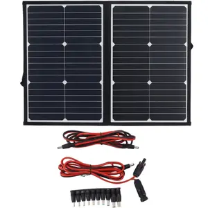 YUDO Panneau Solaire Portable 40w 18v Imperméable Et Pliable Pour Camp...Vendu parmanomano