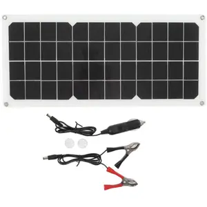 ALLAUVE Panneau Solaire 10w 12v Haute Efficacité Avec Protection Anti-...Vendu parmanomano