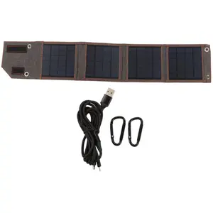 ALLAUVE Panneau Solaire Pliable 8w 5v Usb - Chargeur Solaire Portable ...Vendu parmanomano