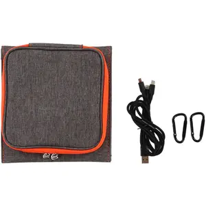 ALLAUVE Chargeur Solaire Pliable 15w Usb Monocristallin - Panneau Port...Vendu parmanomano