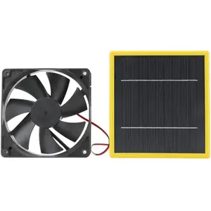 FLAMMKRAFT Ventilateur Solaire 5w 12v Portable Avec Support Pour Poula...Vendu parmanomano
