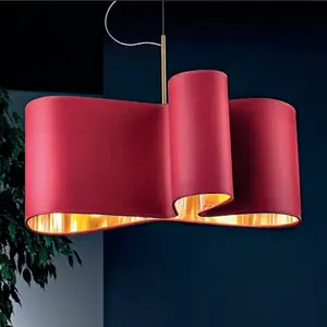 Sil-Lux Suspension Mugello en rouge et or pas cher