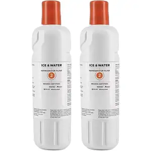 LAUWEXE Lot de 2 filtres (EDR2RXD1) Réfrigérateur, filtre à eau du réfrigérate... pas cher