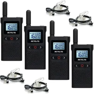 Comparateur de prix : Retevis RB628 Talkie Walkie Rechargeable avec Casque PMR446 1500mAh VO...