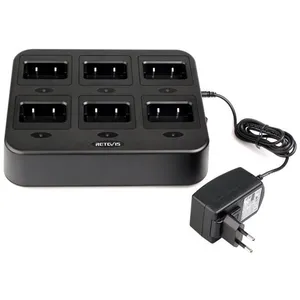 Comparateur de prix : Retevis RTC21 Chargeur Talkie Walkie Chargeur à Six Emplacements pour ...
