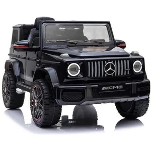 Comparateur de prix : Voiture électrique enfant Mercedes G63 AMG Cabrio 12V - BENEO - Licence Mercedes - 3 vitesses - Noir