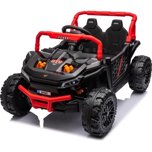 BENEO Voiture électrique UTV Small 12V, noir, propulsion arrière, batt... pas cher