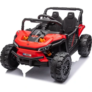 BENEO Voiture électrique UTV Small 12V, rouge, propulsion arrière, bat... pas cher