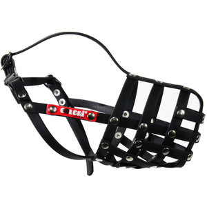COLORI® muselière chien berger M, noir taille 5 chien pas cher