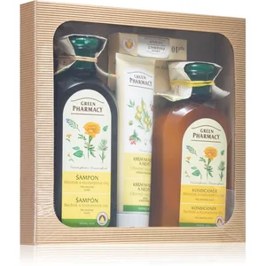 Comparateur de prix : Green Pharmacy Herbal Care coffret cadeau visage, corps et cheveux