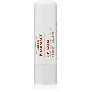 Green Pharmacy Rosehip & Almond Oil baume à lèvres 3.6 g pas cher