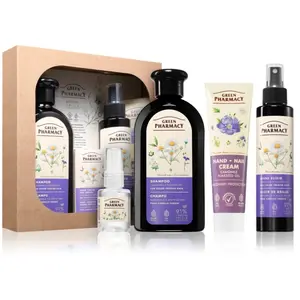 Green Pharmacy Chamomile & Flaxseed oil Set coffret cadeau pour cheveu...Vendu parnotino