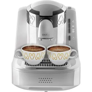 Arzum - Okka Machine à expresso moka blanc, argent S333061 pas cher