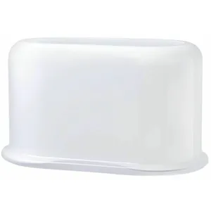 Vase blanc opale Layers - Nude Glass pas cher