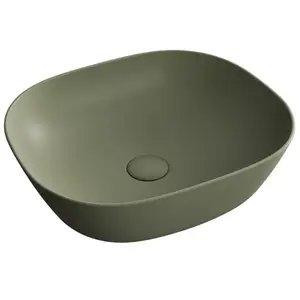 Vasque à poser Plural VitrA Clean vert mousse mat pas cher