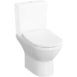 VitrA Integra Cuvette au sol open back avec VitrAFlush 2.0, 7044B003-0...Vendu paramazon