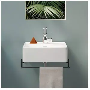 VitrA Equal Lave-mains, avec porte-serviettes, 64079, pas cher