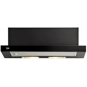 Comparateur de prix : Hotte aspirante - Beko - CTB6250B - 420 m³/h - Noir - 2 ampoules - Classe E