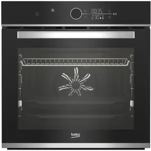 Four intégrable multifonction 72l 60cm pyrolyse noir Beko BBIM18400BMPS pas cher