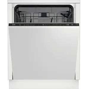 Lave-vaisselle encastrable 15 couverts Beko BDIN36535 L.59.8 cm blanc pas cher