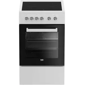 Cuisinière vitrocéramique 50 cm BEKO FSE57000WC