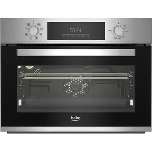 Beko BBCM12300X Four multifonction compact 48L A acier inoxydable pas cher
