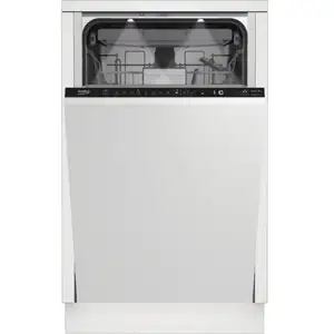Beko lave-vaisselle 45cm 10 couverts 45db tout intégrable - BDIS38040A pas cher