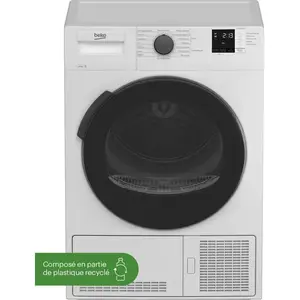 Sèche-linge - BEKO - DU10112CX0W - 10 kg - Condenseur - Inox Aquawave pas cher