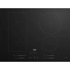 Beko Plaque induction HII74700UF, 70 cm, 1 zone modulaire, 7400w pas cher