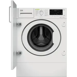 Beko Lave-linge séchant encastrable Beko HITV8736B0HT pas cher