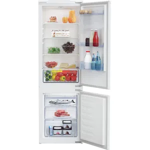 Comparateur de prix : Beko Bcsa285k4sn Réfrigérateur-congélateu Intégré 271 L E Blanc