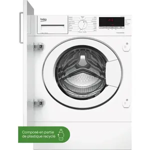 BEKO Lave-linge tout intégrable frontal 8 kg 1400 tr/mn - WITC8410B0W pas cher