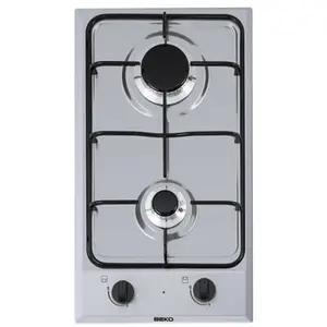 Comparateur de prix : Cuisinière à gaz BEKO HDCG 32220 FX - Acier inoxydable - 2 brûleurs - 3900 W