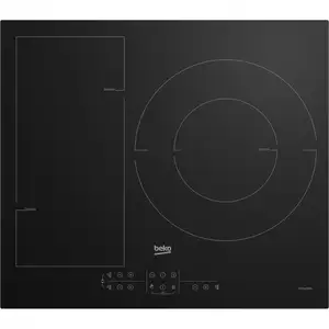 Beko Table de cuisson > 60 cm 3 foyers dont 1 zone modulaire Smart Access pas cher