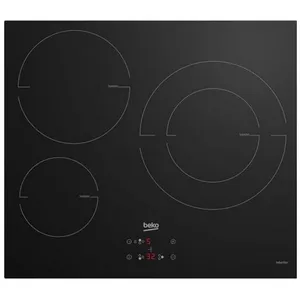 Plaque à Induction BEKO HII63402MT Noir (3 Zones de cuisson) pas cher