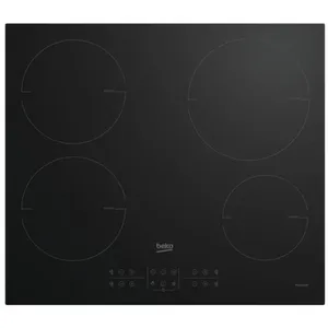 Beko Plaque de cuisson Induction de 60 cm Noir - HII64210MT pas cher