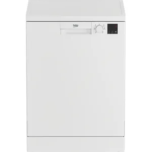 Comparateur de prix : Lave-vaisselle pose libre beko dvn06430w - 14 couverts - l60cm - 47db - blanc