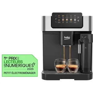 Beko Machine à café automatique avec broyeur intégré Beko CEG7304X pas cher