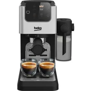 Machine expresso manuelle - BEKO - CEP5304X - 1628 W - 1,1 L - Argenté pas cher