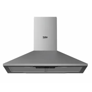 Beko - Hotte de cuisine murale avec 3 vitesses, Acier inoxydable (HCP61310I)Vendu pardarty