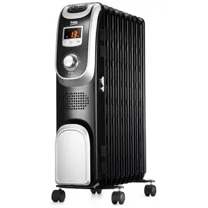 Radiateur à bain d'huile 2000w noir - beko - rho8122tVendu parconforama