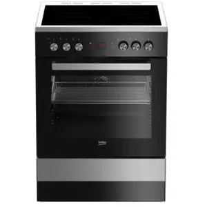 Comparateur de prix : Cuisinière vitrocéramique BEKO FSE67301XCS