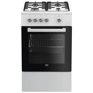 Comparateur de prix : Cuisinière - Beko - FSG52000DWC - Gaz - Auto-nettoyant - 50 cm blanc