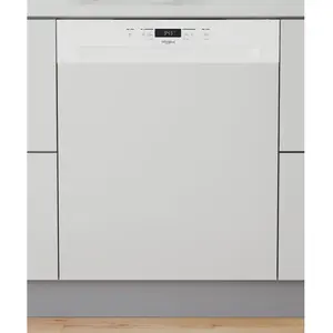 WHIRLPOOL - Lave-vaisselle semi-intégrable 14 couverts - W3PFD636W pas cher