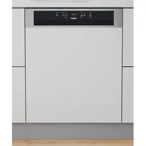 WHIRLPOOL - Lave-vaisselle semi-encastrable 60 cm - W3PFD636X pas cher