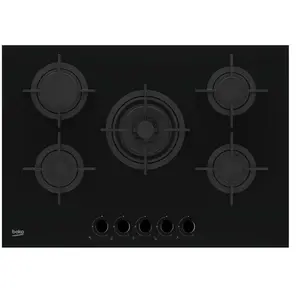 Table de cuisson gaz BEKO HILW752232SB pas cher