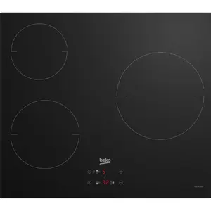 Beko Beko HII63400MT Table de cuisson à induction Noir - 3 foyers pas cher