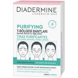 Diadermine Tiras Purificantes piel normal-mixta 6 u pas cher