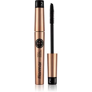 flormar Triple Action Mascara mascara nourrissant 3 en 1 8 ml pas cher