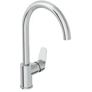 Mitigeur de cuisine bec haut cartouche c3 éco - vitra - a43407eng